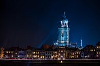 Deventer by night van Robert Stienstra thumbnail