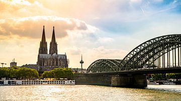 La cathédrale de Cologne sur Günter Albers