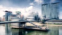 Düsseldorf - Brücke im Medienhafen