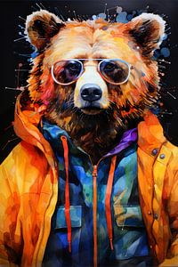 Bear animal art #bear by JBJart Justyna Jaszke