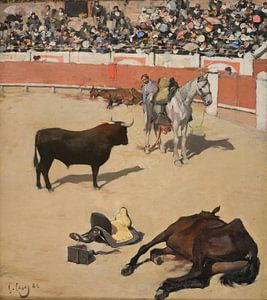 Stiere (tote Pferde), 1886