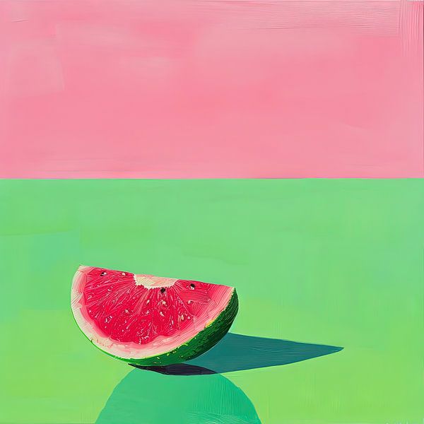 Still life with watermelon by ByNoukk
