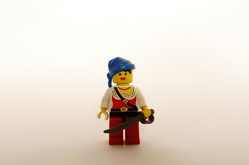Lego Pirate Girl