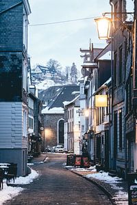 Monschau in der Abenddämmerung