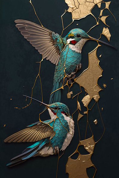 Hummingbirds by haroulita