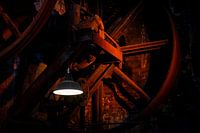 Alte Lampe - alte Werkstatt
