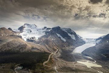 Glacier Athabasca sur Tobias Toennesmann
