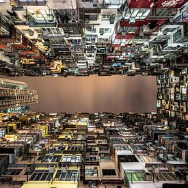 Jungle urbaine de Hong Kong sur Marcel Samson