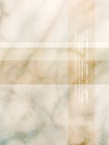 Ombres douces de la nature avec des formes géométriques dans des tons pastel