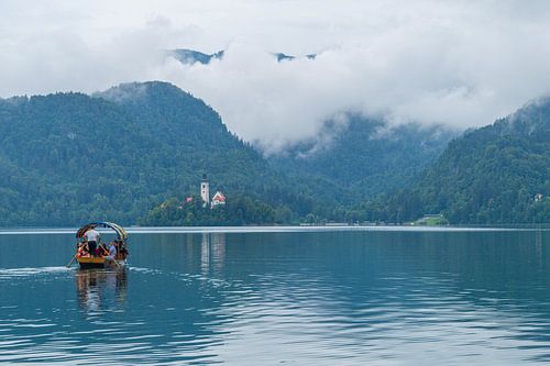 Excursion en bateau sur le lac de Bled