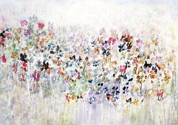 Gevoelige bloemen bokeh 2 van Claudia Gründler