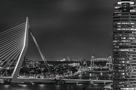 The Erasmus Bridge and the Hef by Jaco Verheul thumbnail