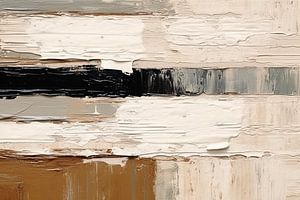Schwebender Nebel | Minimalistische abstrakte Kunst