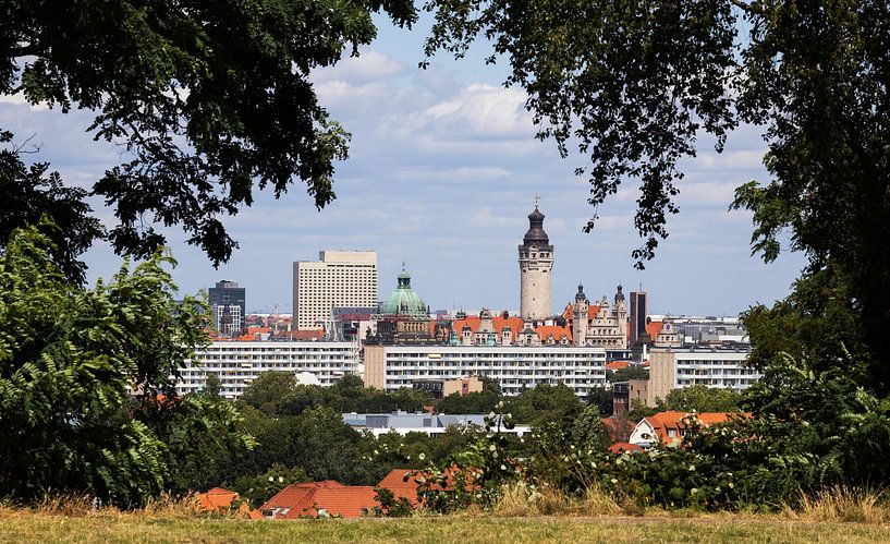 Leipzig Skyline by Frank Herrmann