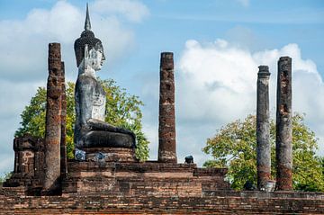 Buddha in Sukhothai van Sebastiaan Hamming