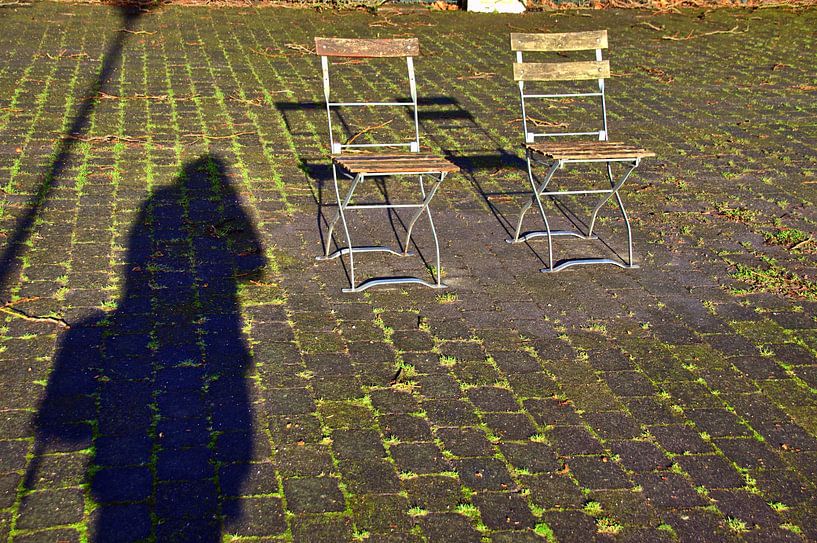 Chaises de jardin de la bière par Edgar Schermaul