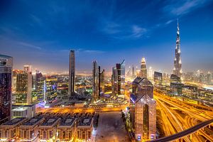 Burj Khalifa et Dubaï International Financial Center sur Rene Siebring