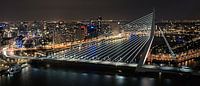Erasmus bridge Rotterdam by Paul Hinskens thumbnail