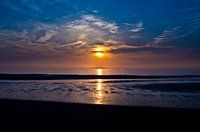 Wassenaarse slag | Zonsondergang
