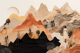 Soft mounds of fabric by Miranda Coops