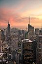 New York Panorama IV van Jesse Kraal thumbnail
