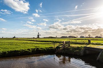 Hollands Landschap vergezicht. van Brian Morgan