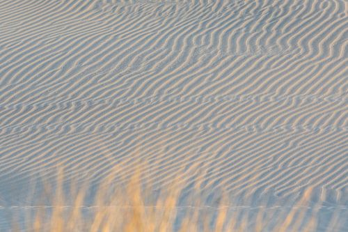 Ribbels in het zand