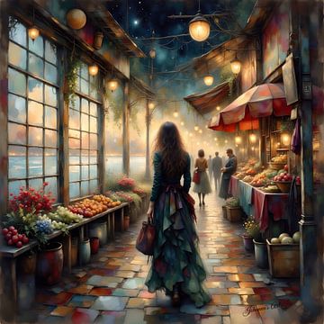 Zurück in der Zeit - Markt der sanft leuchtenden Träume