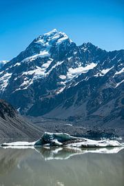 Aoraki/Mount Cook - portrait format by Candy Rothkegel / Bonbonfarben