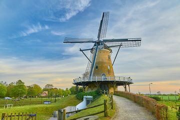 Corn mill De Windhond Soest by Ad Jekel