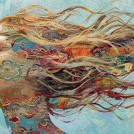 Vrouw Wind van Kunst Kriebels