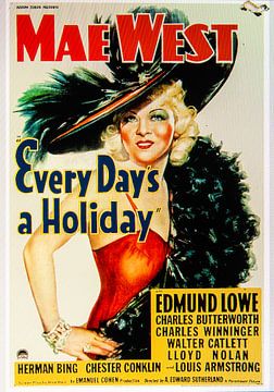 Mae West Every day is a Holiday van Brian Morgan