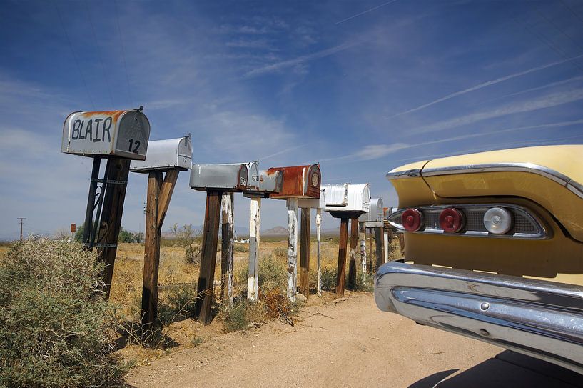Route 66 Stimmungsplatte von Humphry Jacobs