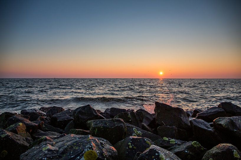 Sunrise IJsselmeer by Miranda van Assema