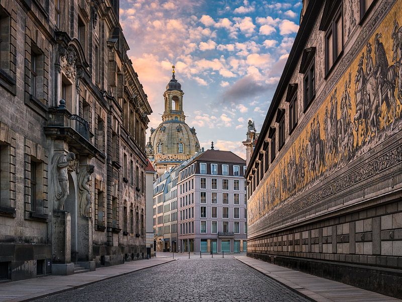 Historic city of Dresden by Michael Abid