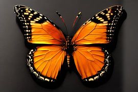 Ein Wunder der Natur: Ein farbenprächtiger Schmetterling als Zeuge der Schönheit