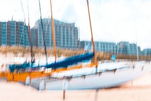 Impressie van het strand