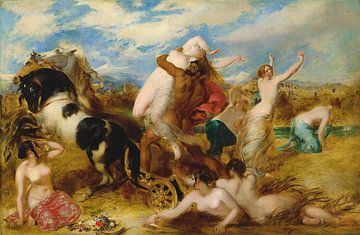 Pluto ontvoert Proserpine, William Etty