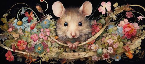 Painting Mouse Flower