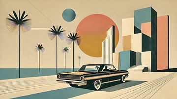 Miami Beach in the sixties van Harmannus Sijbring