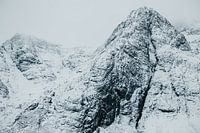 Mountain covered in snow | fine art print - Scotland | Travel photography