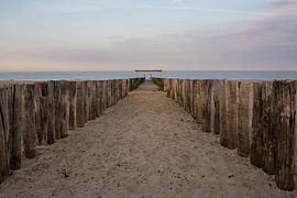 De zeeuwse kust bij daglicht van Menno Selles