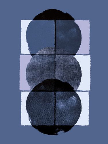 Scandinavisch minimalisme diep marineblauw