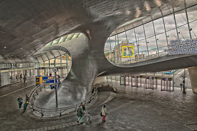 Station Arnhem by Dick Kattestaart