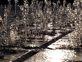 Spritzendes Wasser von Edwin Arendts