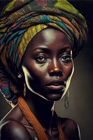 People of the world - African Woman - 001