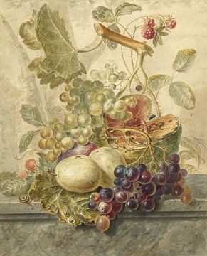 Stilleven met fruit, Hendrik Schwegman