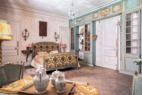 slaapkamer verlaten kasteel