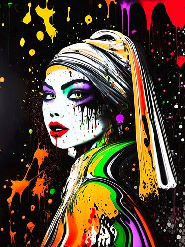 The girl with the pearl