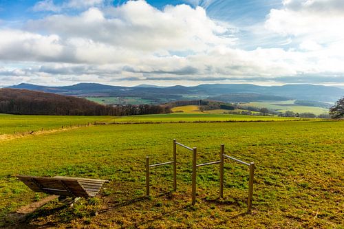 Winterwandeling door het prachtige Vorderrhön bij Mansbach